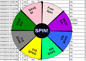 Virtual Prize Wheel Software